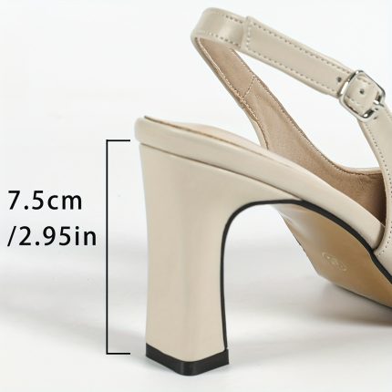 Spring Summer High Heels Spring Summer High-Heeled Pointed Toe Shoes for Women - Professional Wear